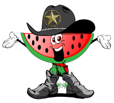 Hempstead Watermelon Festival Mascot Wally
